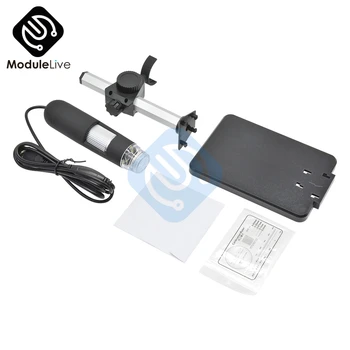 2MP USB 1000X 8 LED Digitalni Mikroskop Endoskop Lupo Kamera + Dvignite Stojalo Orodja Za Laboratorijsko