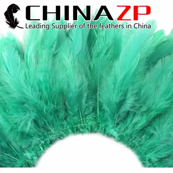 CHINAZP Tovarne Dobre Kakovosti, Beljene in Barvanih Nanizani Petelin Schlappen Perje 12 Barve na Voljo
