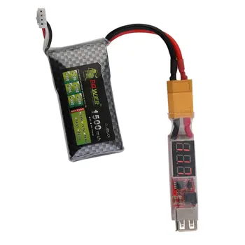 XT60 Plug / T Plug 2S-6S Lipo Baterijo Priključite Na USB 5V 2A Polnilec Adapter Pretvornik FPV Polnilec za Telefon, RAČUNALNIK