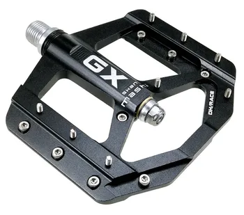 GX ravno pedal Zaprti Bike Pedala CNC Aluminijasto ohišje Za Cesto, MTB Gorsko Kolo 3 Nosijo Kolesarska Pedala deli