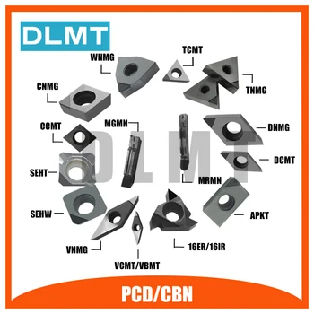 PCD/CBN TCMT16T304 TCMT16T308 Vstavi 1PCS TCMT16T304 TCMT16T308 CNC Vložki, Primerni Za Stružnica Orodja Za Struženje