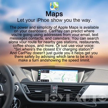 Joyeauto Brezžični Apple Carplay za BMW CIC 6.5 8.8 10.25 palec 1 3 5 6 7 serija X1 X3 X5 X6 Z4 2009-2013 Android Auto Play Avto