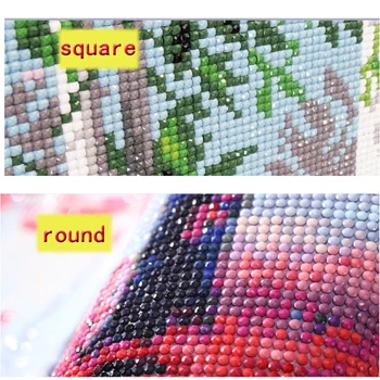 5D DIY celoten kvadratni diamond slikarstvo mozaik 