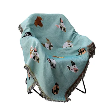LovelyThrow Odejo za Kavč Posteljo Stol Non-slip Odeje Slipcover Cobertor Bedspread Domačega Tekstilnega Potovanja Ljubek Pes