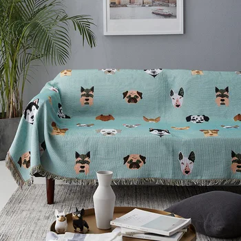 LovelyThrow Odejo za Kavč Posteljo Stol Non-slip Odeje Slipcover Cobertor Bedspread Domačega Tekstilnega Potovanja Ljubek Pes