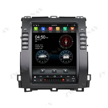PX6 DSP Carplay Tesla zaslon 4+64GB Android 9.0 Avto Multimedijski Predvajalnik Za TOYOTA Prado 2002-2008 GPS Radio, Auto stereo vodja enote