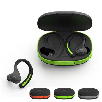 TWS Slušalke Bluetooth Brezžične Čepkov Hifi Stereo Bas Zvok Slušalke, Slušalke, Mikrofon & Polnjenje Primeru za Tek/Delo