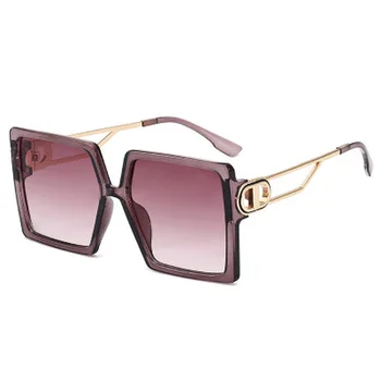 Moda Novim Velikim Okvirjem Kvadratnih Trendovska sončna Očala Ženske Osebnosti modni brvi Vse Tekme Očala Prostem Odtenek UV sončna Očala