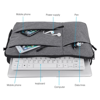 Laptop Torba Za Macbook Air Pro Retina 12 13 14 15 15.6 inch Laptop Rokav Primeru PC Tablični Primeru Kritje za Xiaomi Zraka HP Dell Acer