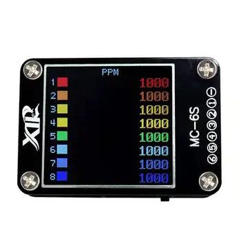 XLR MC-6S Sprejemnik Signala Tester za 1-6S Lipo Digital Kapaciteta Baterije Checker Tester Napetosti