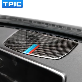 TPIC Za BMW F30 F34 Ogljikovih Vlaken Avto Notranjosti, armaturna plošča Plošča Okras Avto-styling Nalepke serije 3 Dodatki za obdobje 2013-2018