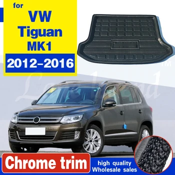Tovor Mat Za VW Volkswagen Tiguan 2012-2016 Zadaj Prtljažnik Linijskih Boot Pladenj Tla Zaščitnik 2012 2013
