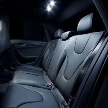 JX-LCLYL 21pcs Avto Notranjost Bela LED Žarnice Kit za BMW serije 5 M5 E60 E61 04-10