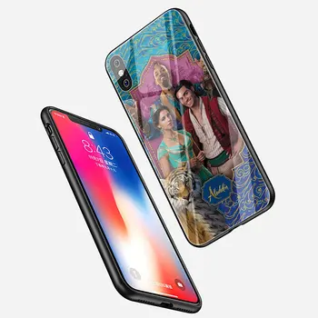 Aladdin 2019 Film, Kaljeno Steklo Telefon Kritje velja za Iphone SE 2020 11 Pro 6 6S Plus 7 8 Plus X XS XR XS Max Pol zavit Primeru