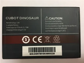 CUBOT Dinozaver Baterije 4150mAh Novi Originalni Nadomestni akumulator Za CUBOT Dinozaver Mobilni Telefon