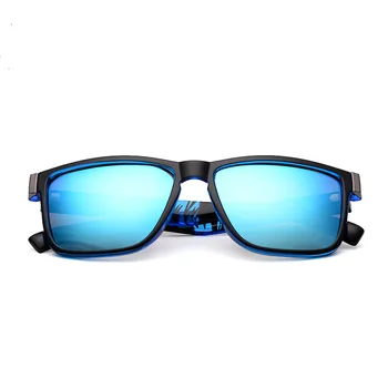 Glitztxunk blagovno Znamko Design Polarizirana sončna Očala Moških Voznik Odtenki Moški Vintage sončna Očala Za Moške Spuare Ogledalo UV400 Oculos