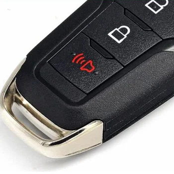 OkeyTech 3/4 Gumbi Flip Daljinski Ključ Vstop brez ključa Fob Hitag Pro za Ford Fusion 2013-FCC ID:N5F-A08TAA 315MHz Z 49 Čip