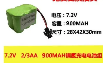 Brezplačna dostava za 7,2 V 2/3AA Ni-MH 900mAh Baterije baterija za Polnjenje baterij