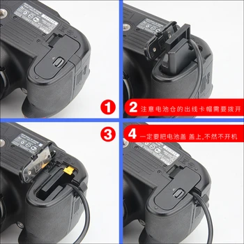 USB power bank polnilnik SL-EL14 Nadomestno Baterijo EH-5 EP-5A Napajalnik za Nikon P7800 P7100 D3200 D3400 D3300 D5300 d5200 D5100