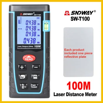SNDWAY Rangefinder Laser Distance Meter Obseg Ročno Orodje, Naprave Finder Elektronski SW-T4S/T40/T60/T80/T100