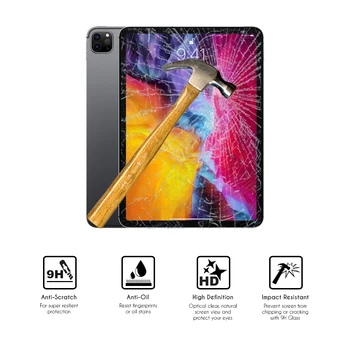 Kaljeno steklo tablet Protector za Apple iPad Pro za 12,9 (2020)