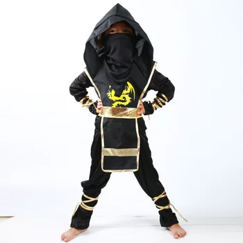 Fantje Oblačila Določa Black Ninjago Cosplay Kostum Otroci Oblačila Ninja Superheroj Obleke Noč Čarovnic, Božič Stranka Oblačila