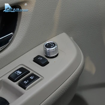 Hitrosti 1 kos Avto Rearview Mirror Prilagoditev Gumb Trim Kritje za Subaru Gozdar XV Outback Legacy 2013 Avto-styling