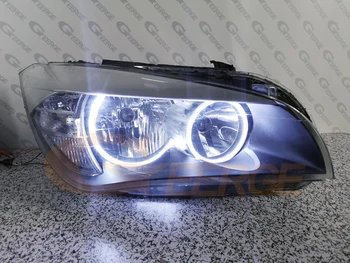 Odlično Ultra svetla COB led angel eyes halo obroči Za BMW X1 (E84 2009 2010 2011 2012 2013 žarometov