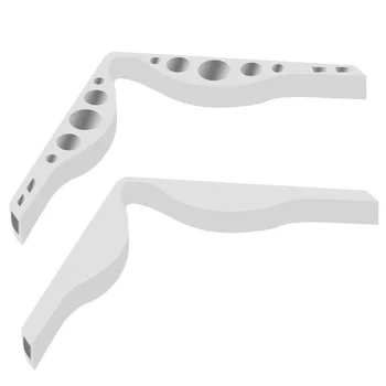 1/2/5/6/10PCS Večkratno uporabo Anti-fog Masko Opremo Preprečevanje Očala Iz Zamegljevanje DIY Nos Most Nosilec Vesa ABS Silikonski Posnetek