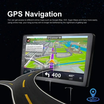 Podofo Android 2Din GPS Avto Stereo Radio 9