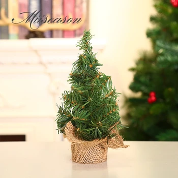 20 cm/30 cm zelena Božično Drevo, Umetne Mini borovci namizje okraski Okraski Božič Dom Xmas Gift set foto rekviziti