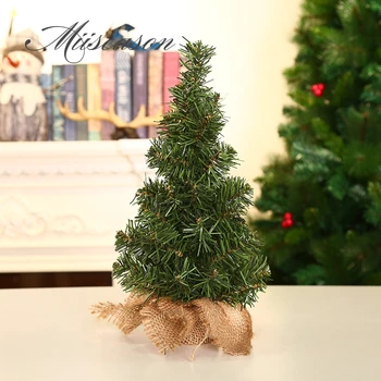 20 cm/30 cm zelena Božično Drevo, Umetne Mini borovci namizje okraski Okraski Božič Dom Xmas Gift set foto rekviziti