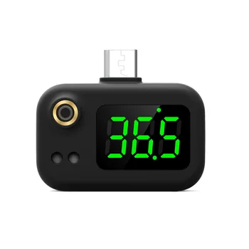 K7 Prenosni USB brezkontaktni infrardeči elektronski mobilni telefon, dlančnik človekovih doma smart termometer