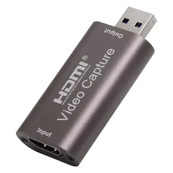 Video Capture Card USB 3.0/2.0 HDMI 1080P Video Grabežljivac Zapis Polje Za PS4 Igra DVD Kamere HD Kamera Snemanje Živo