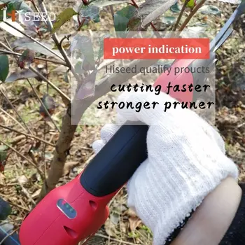 Hiseed 2019 novo 803 Vnaprej funkcijo power pruner sadovnjak vinograd,vrt električni pruner škarje,kivi drevo pruner