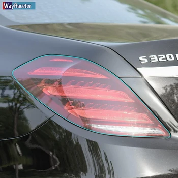 Samozdravljenja Nalepke Avto Smerniki Luč Insivible Zaščitno Folijo Za Mercedes Benz Razred S W222 S500 S400 C217 Dodatki
