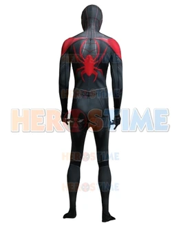 2020 Najnovejši Milj Morales PS5 Kostum Spandex Fullbody Super Kostumi Za noč Čarovnic Cosplay Stranka Obleko