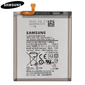 Original Baterija EB-BA515ABY Za Samsung Galaxy A51 Zamenjava Telefon Baterija Pristna Baterija 4000 mah