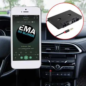 Aux Car Audio Bluetooth Kasetni Adapter Pretvornik Pametni Univerzalno ABS Stereo Anti Zapleten Four Channel 3,5 mm Vhod Mini