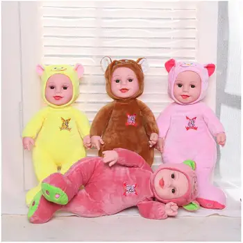 Odprte oči Baby Doll, ki so Prerojeni Lutka Igrača Za Otroke Spanja Srčkan Vinil Lutka Plišastih Igrač Dekle Otroka Darilo Zbirka