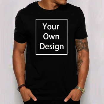 Vaš Lastna konstrukcija po Meri majica s kratkimi rokavi Moški in Ženske, Visoka Kakovost, Udobje T-shirt