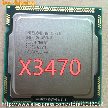 Lntel X3470 Quad Core 2.93 GHz LGA 1156 95W 8M Cache CPU Desktop enako i7 870 scrattered kosov (delovni Brezplačna Dostava)