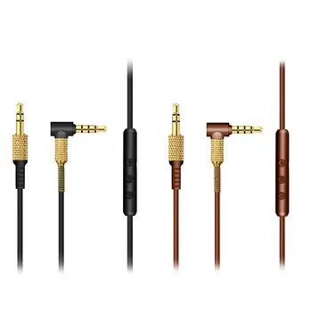 Zamenjava Avdio Kabel za Marshall Večjih II Zaslon SREDI Slušalke Kabel z Mikrofonom & Volume Control Daljinsko