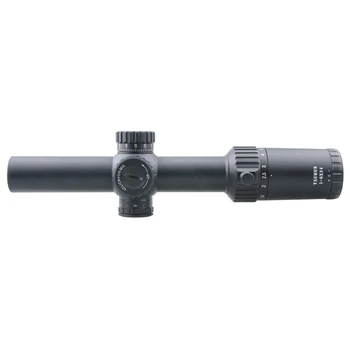 Vector Optics Taurus 1-6x24 FFP Lov Riflescope Taktično Optični Obsegu 1/5 Mil 6 Stopenj Rdečo BDC Za CQB AR .223 .308win Dawn