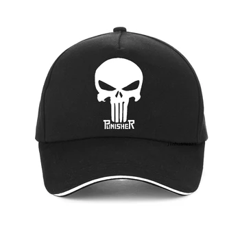 Junak ZDA Punisher lobanje Logotip Baseball Skp Šport vrnitev žoge Klobuki Nastavljiv Strukturiran Oče Klobuk Priložnostne Moške Kape casquette Kosti