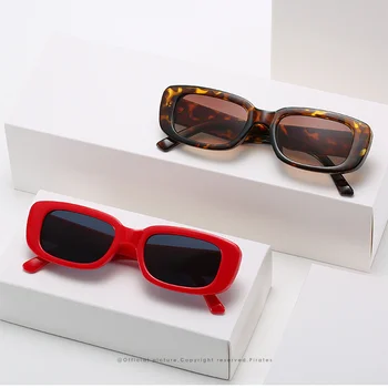 Kvadratni Vintage sončna Očala Ženske 2020 blagovne Znamke Oblikovalec Sunglass Retro Pravokotne Moških sončna Očala Ženska Ženski Eyewears UV400
